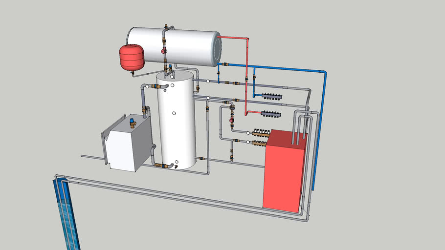ground heating | 3D Warehouse