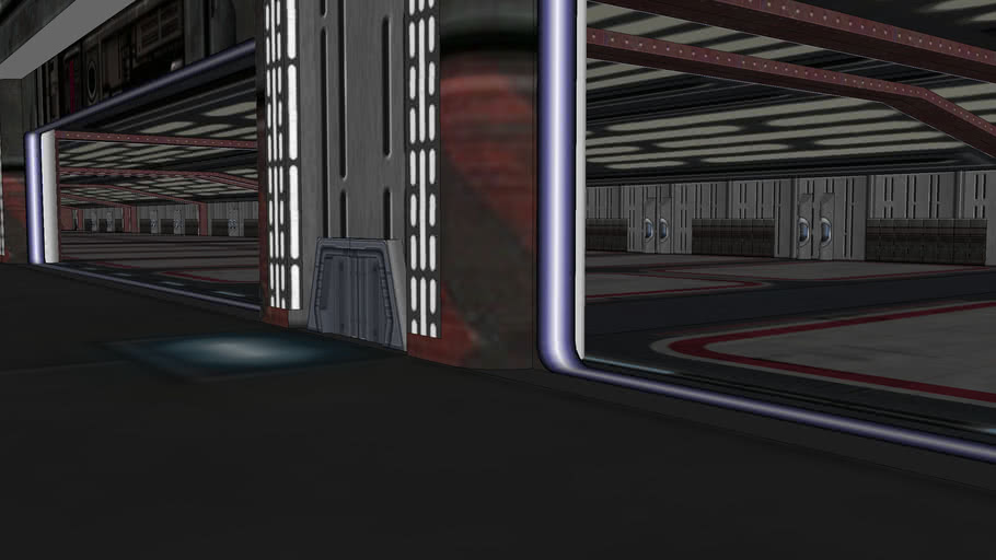 Venator Star Destroyer Hangars 3d Warehouse