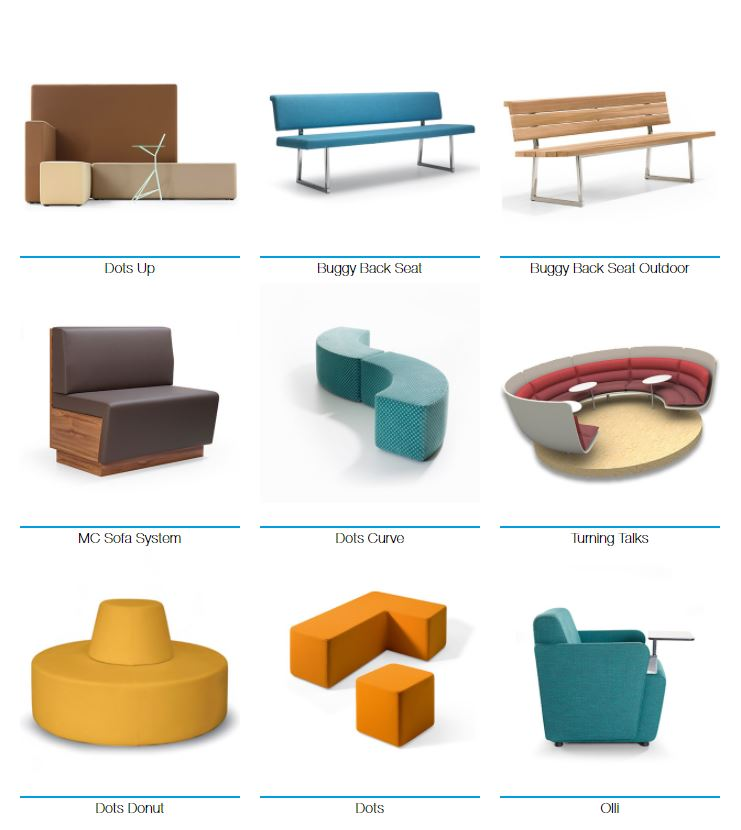 office waiting sofa 3D Warehouse