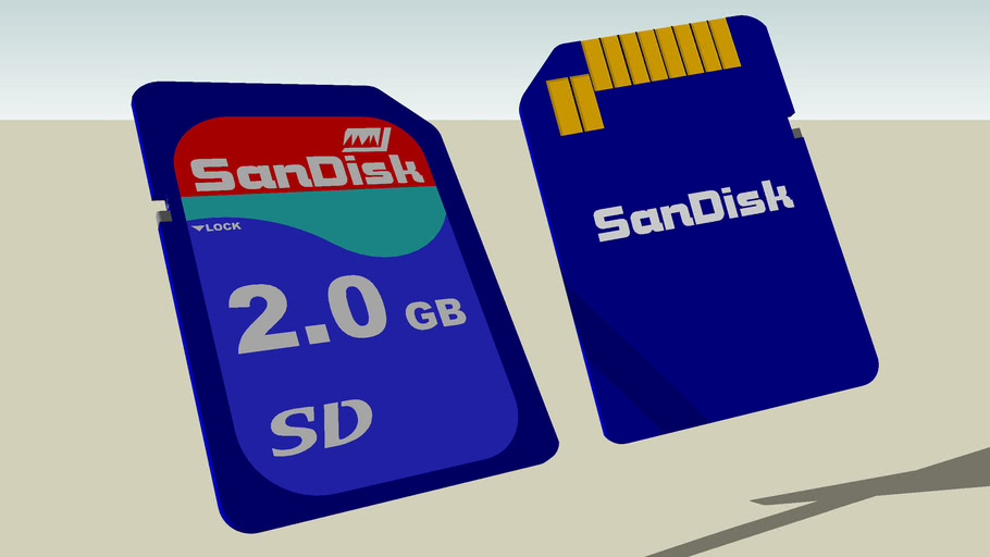 SanDisk 2GB SD Memory Card