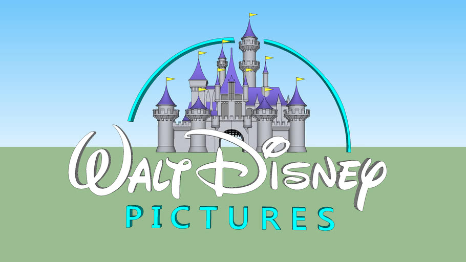 Walt Disney Pictures logo. 