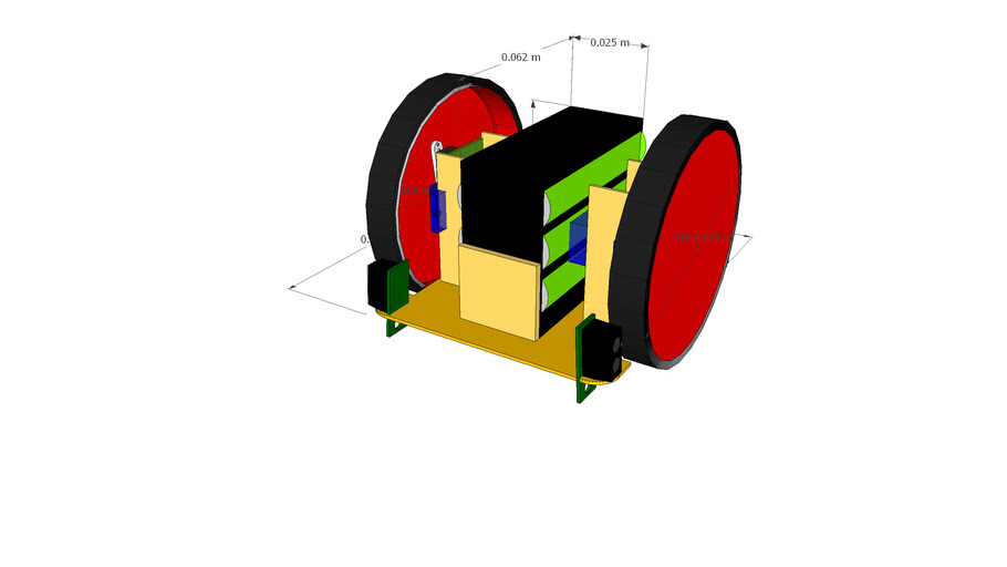 Micromouse v2.0 | 3D Warehouse