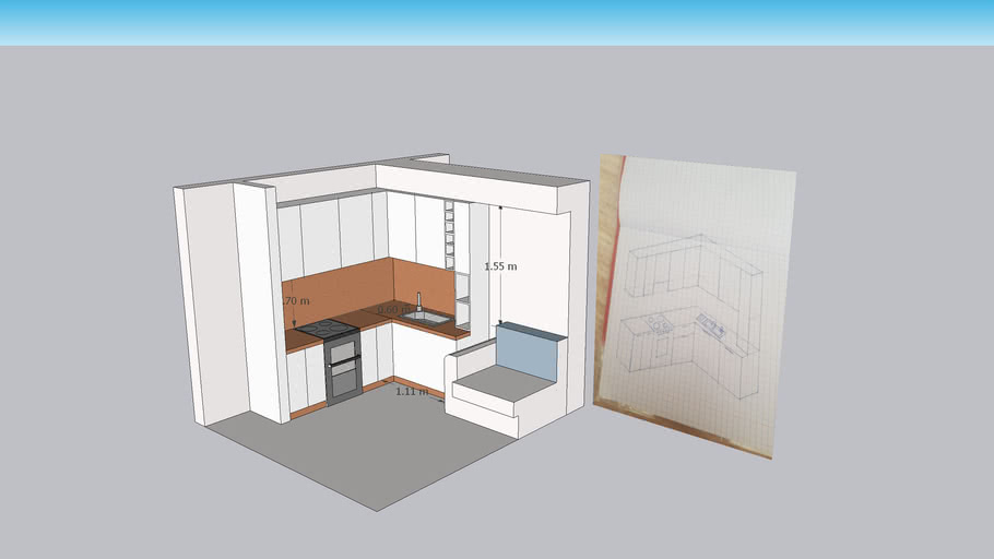 kitchen design | 3D Warehouse