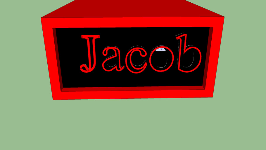 Jacob Letters Follow Me by Jacob E