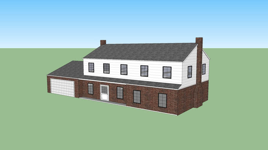 Brick House | 3D Warehouse