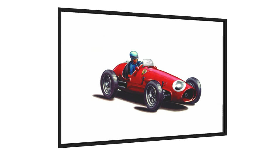 Quadro 1952 Ascari Ferrari - Galeria9, por Julio Cezar Tortato