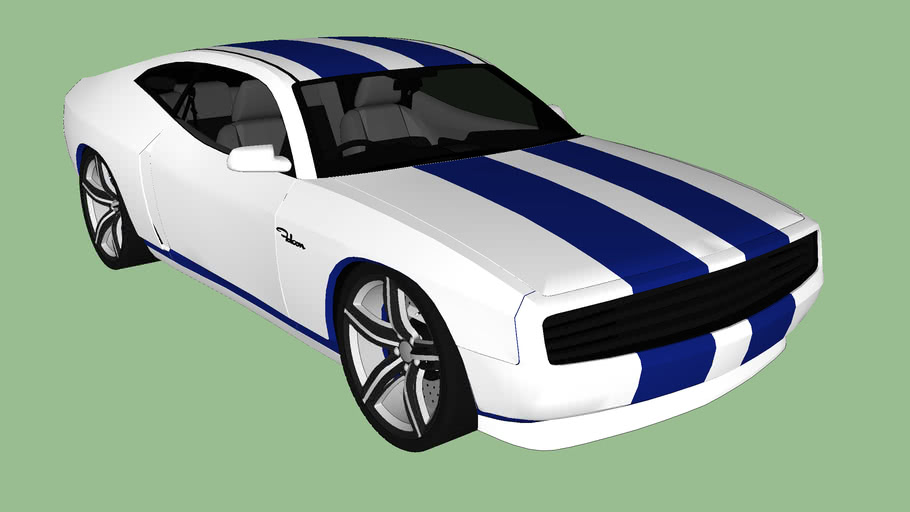 ford falcon cobra coupe concept 3D Warehouse