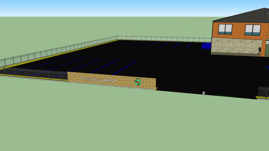 Centre bus RATP | 3D Warehouse