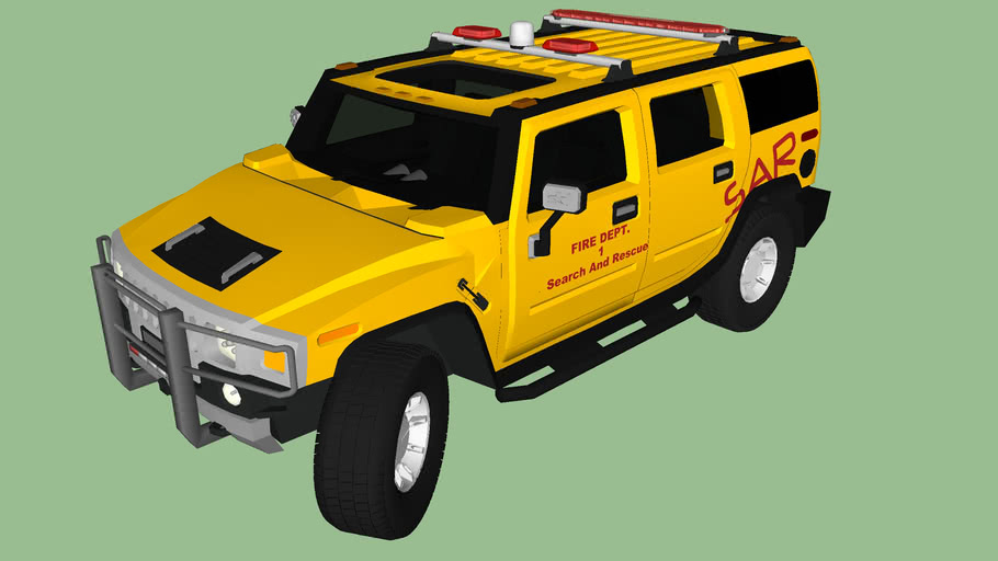 Hummer h2 3d