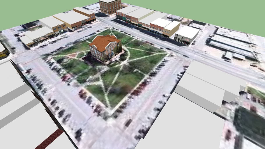 Courthouse Square, Harrison, Arkansas 3D Warehouse