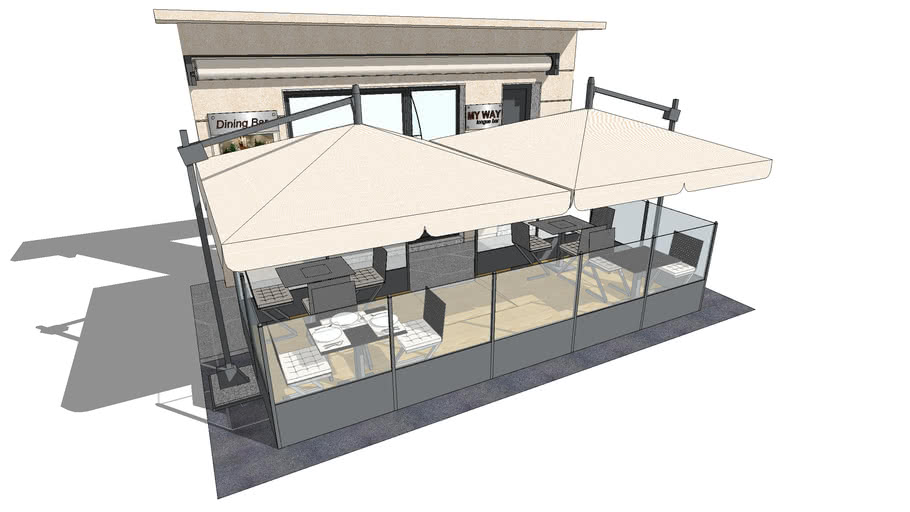 Schéma Veranda 3D Warehouse – Modèles VERANDA 3D à télécharger ...
