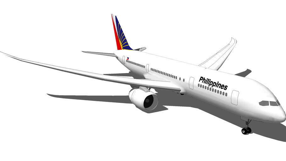 Philippine Airlines Boeing 787-8 | 3D Warehouse