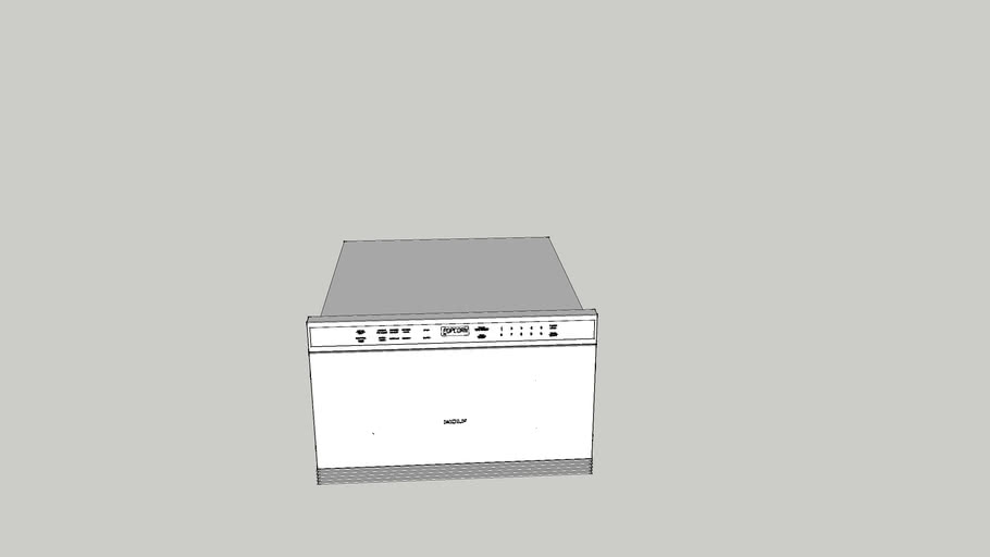 Wolf 24' Microwave Drawer 3D Warehouse