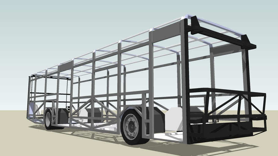 VDL SB200 FRAME Bus Skeleton 3D Warehouse
