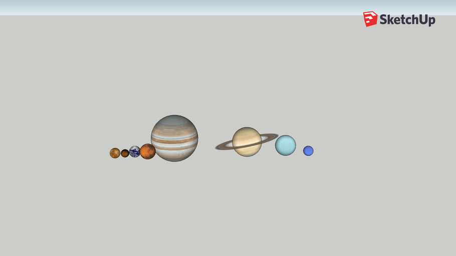 my solar system | 3D Warehouse