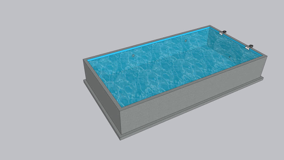 1 meter deep swimming pool