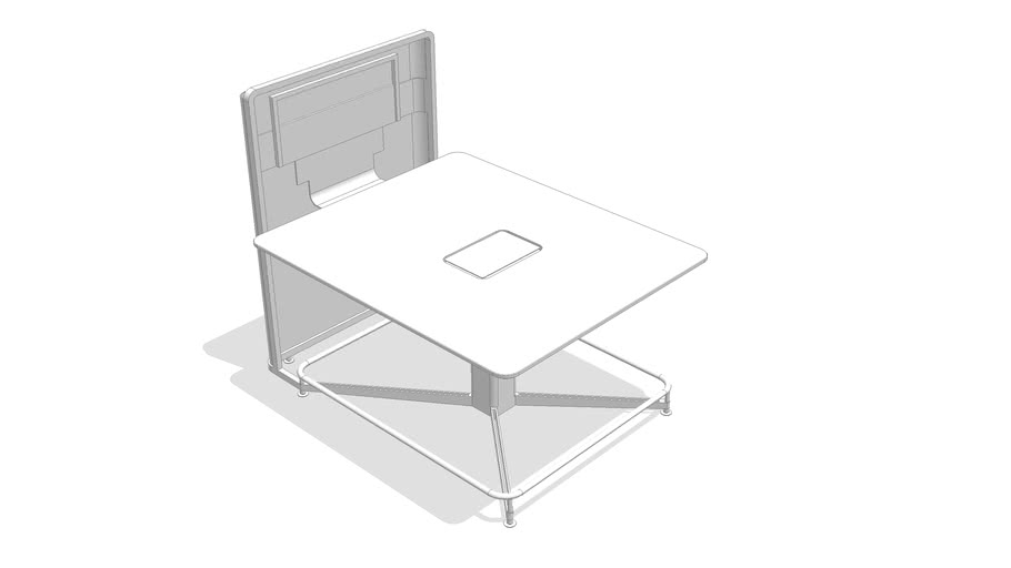 media:scape - Stool Height Table