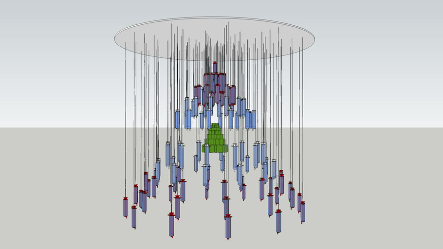 Christmas Abstract Design Tree (syringe, Needles...) 3D Warehouse