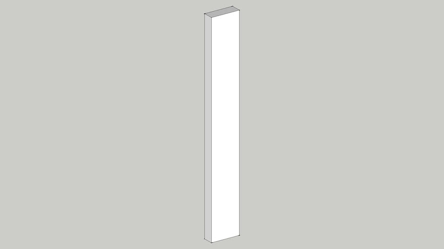 50 Wall Gap Filler Module 50 x18 x 360 CID_CP10000402 3D Warehouse