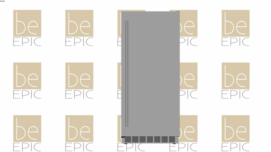 Ice Maker Built in Elettromec 127v 3D Warehouse