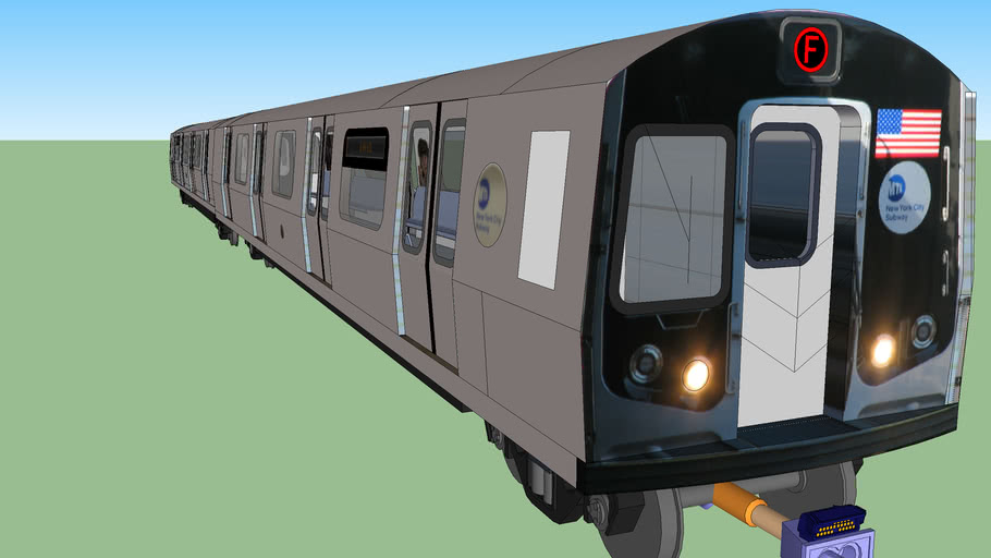 Mta R160 2 Car 3d Warehouse