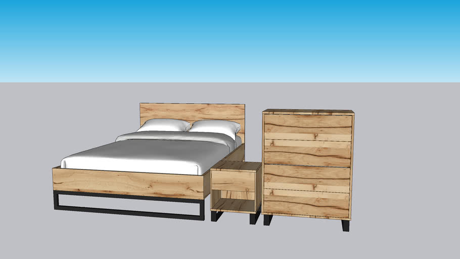 Structube Tito collection | 3D Warehouse