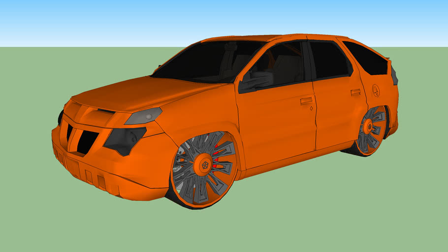 05 Pontiac Aztek 3d Warehouse