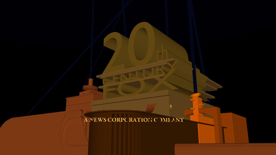 20th Century Fox 1994 logo remake 280 3D Warehouse
