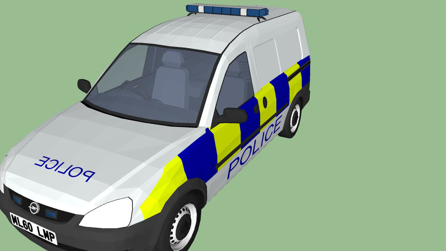 Vauxhall combo uk police