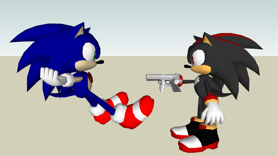 Shadow kills Sonic (again). 