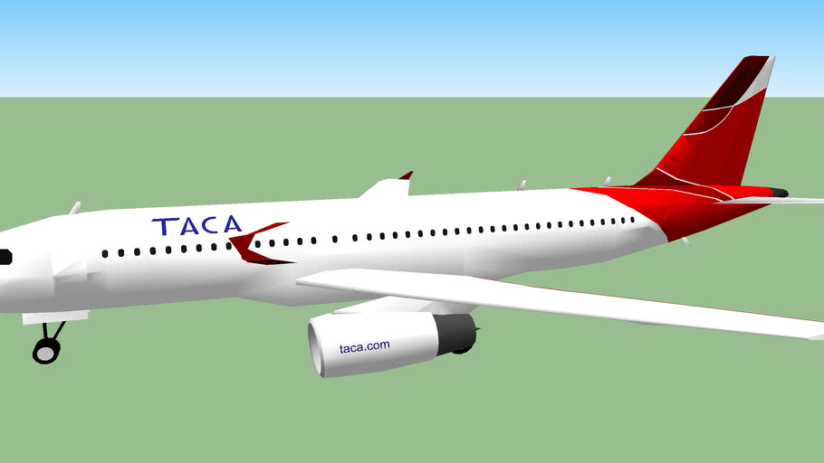 Taca Airlines 2012 Airbus A320 200 3d Warehouse