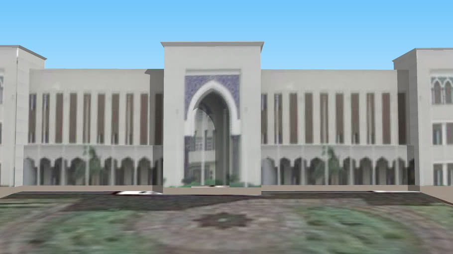 مبنى وزارة الخارجية في جدة Foreign Ministry Building In Jeddah 3d Warehouse