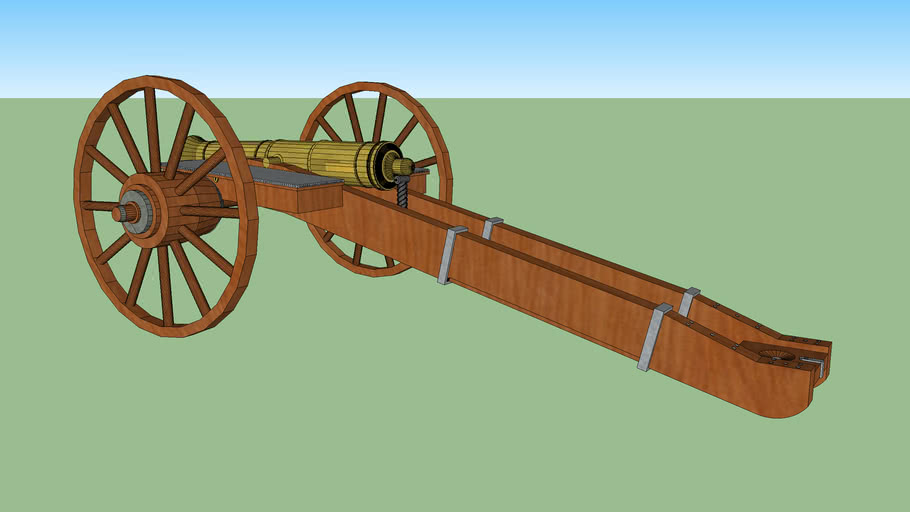 Light 6 pdr Cannon (3) | 3D Warehouse