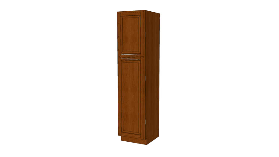 Tall Cabinets Marquette Square Half Cherry Cognac By Kraftmaid