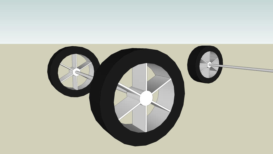 wheels and axles 3D Warehouse