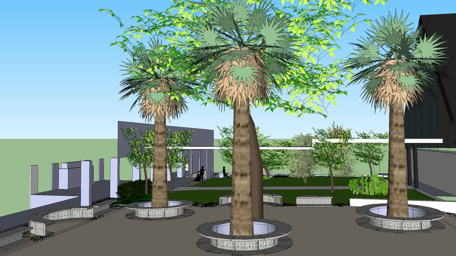 Jardin colegio | 3D Warehouse