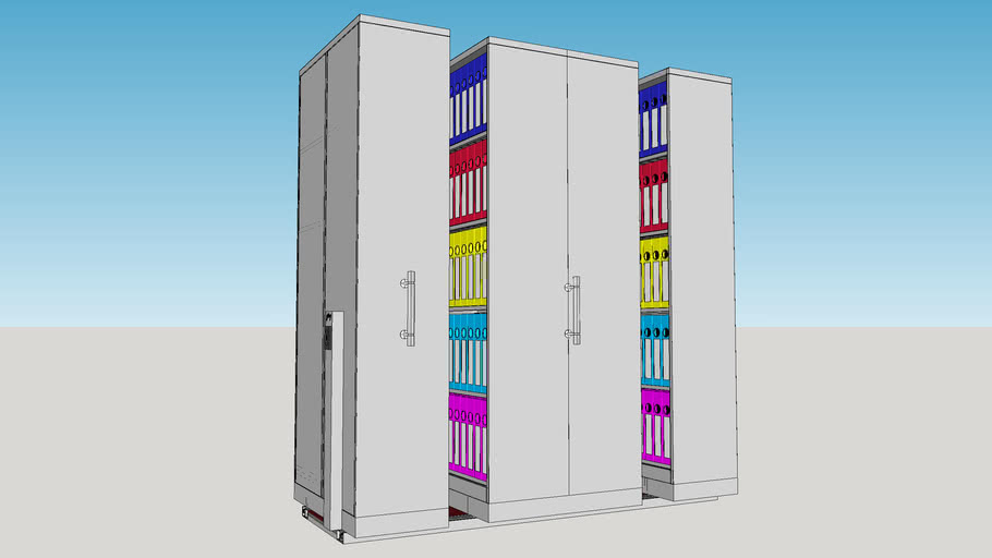 Godrej Vietnam 4 Body Manual Compactor 3D Warehouse