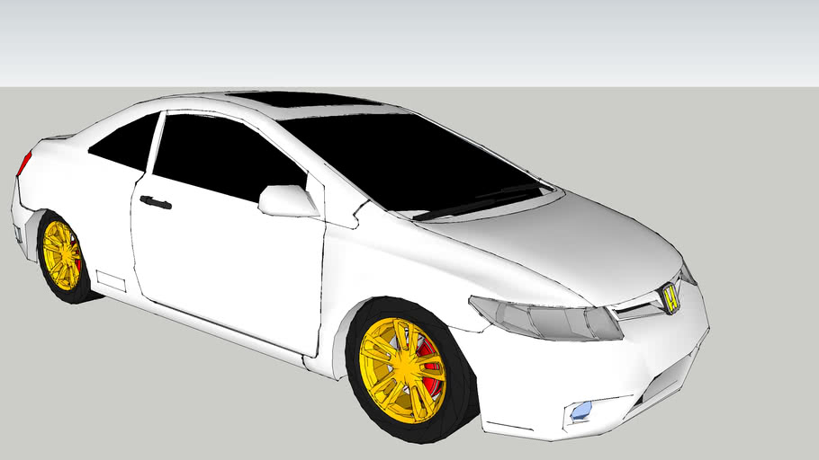 Modded 8th Gen Honda Civic 3d Warehouse