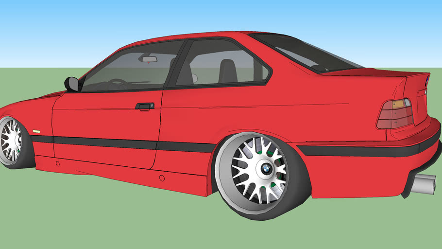 Bmw e36 3d модель