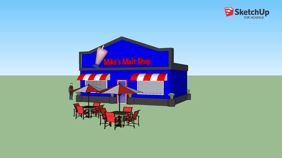 Mike s Ice Cream Shop 3D Warehouse