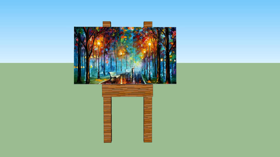 Canvas Paint 3D Warehouse