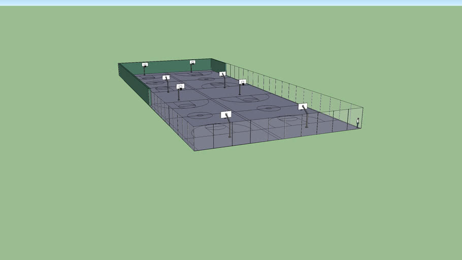 Kauai High School Basketball Court 3D Warehouse
