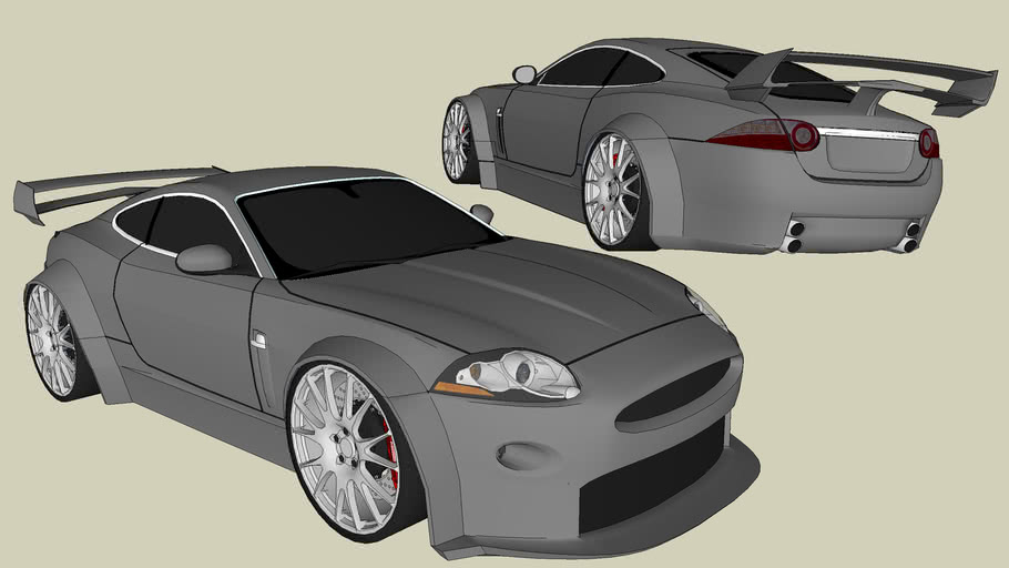 jaguar xk wide body kit