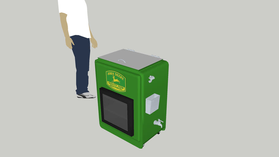 john deere ice chest