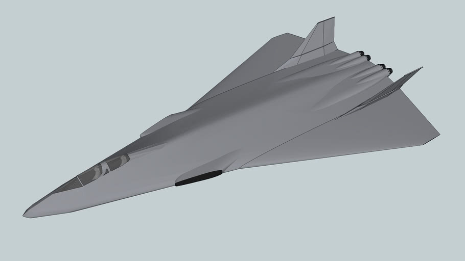 Supersonic Bomber - Work in progress 2 | 3D Warehouse