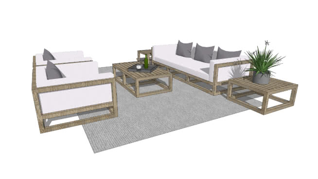 Muebles exterior | 3D Warehouse