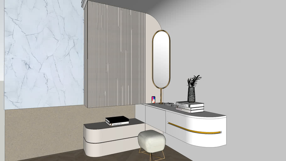 Makeup Table Sketchup Model Makeupview.co