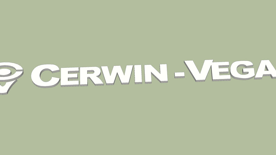 Cerwin Vega Logo | 3D Warehouse