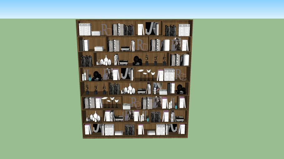 Modern library 3D Warehouse
