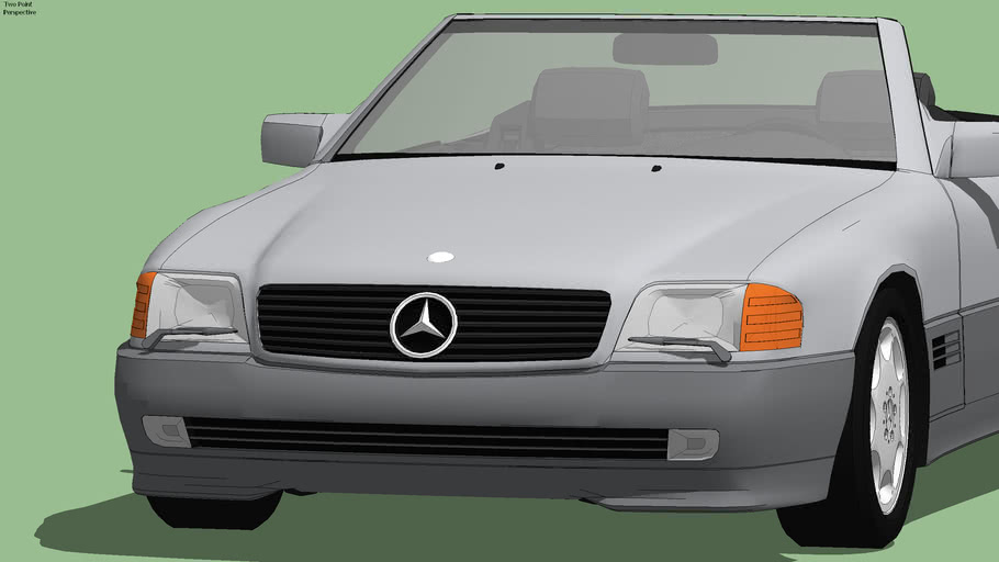 Mercedes Benz 500sl R129 1990 3d Warehouse